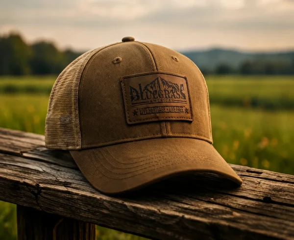 Heritage Leather Patch Hat